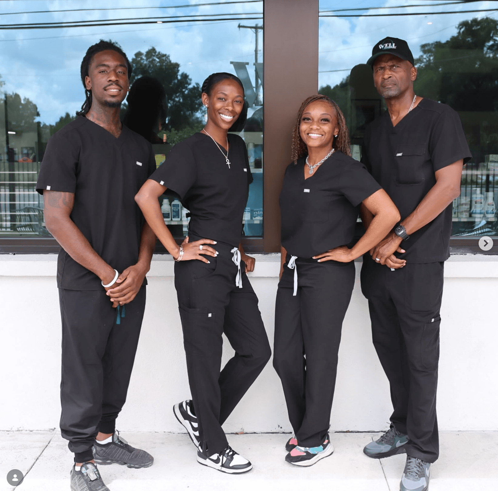 The Well Transportation team at a community event
